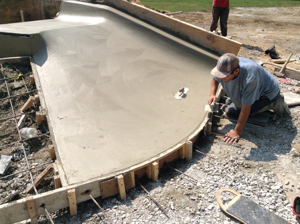 Winamac Skatepark Build, Indiana Hunger Skateparks